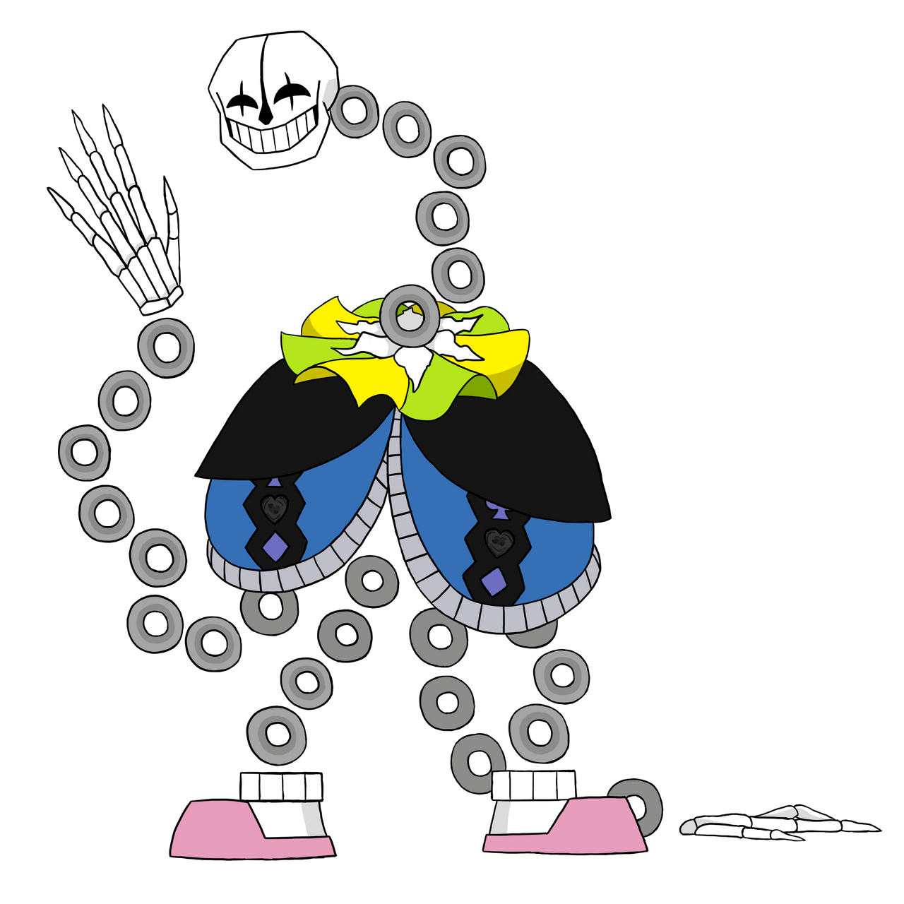Super Paper Papyrus - Ultra Jevil by LugiBoi on DeviantArt