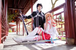 Asuna and Kirito by KarinChan1206