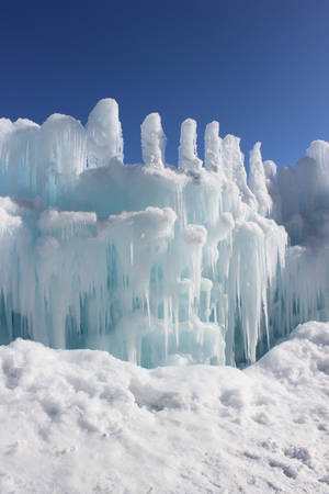 Winter Scenes - Ice Castle by Qrinta Winter Scenes - Ice Castle by Qrinta