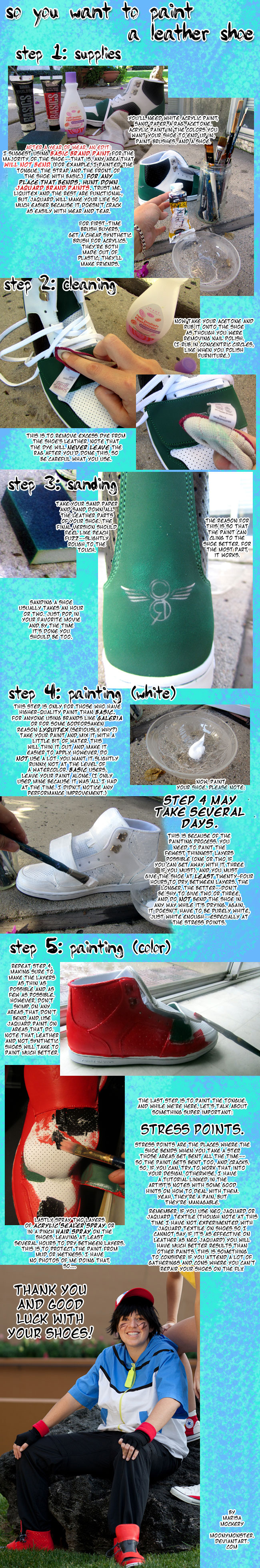 So You Want to Paint Leather Shoes