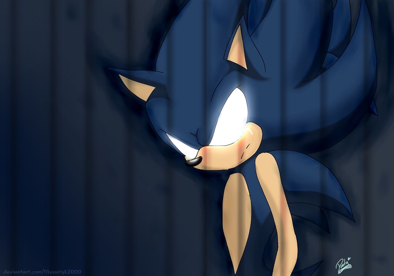 True Dark Sonic (fanart by ss2sonic) : r/SonicTheHedgehog