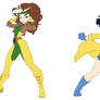 X-Men - Rogue and Jubilee
