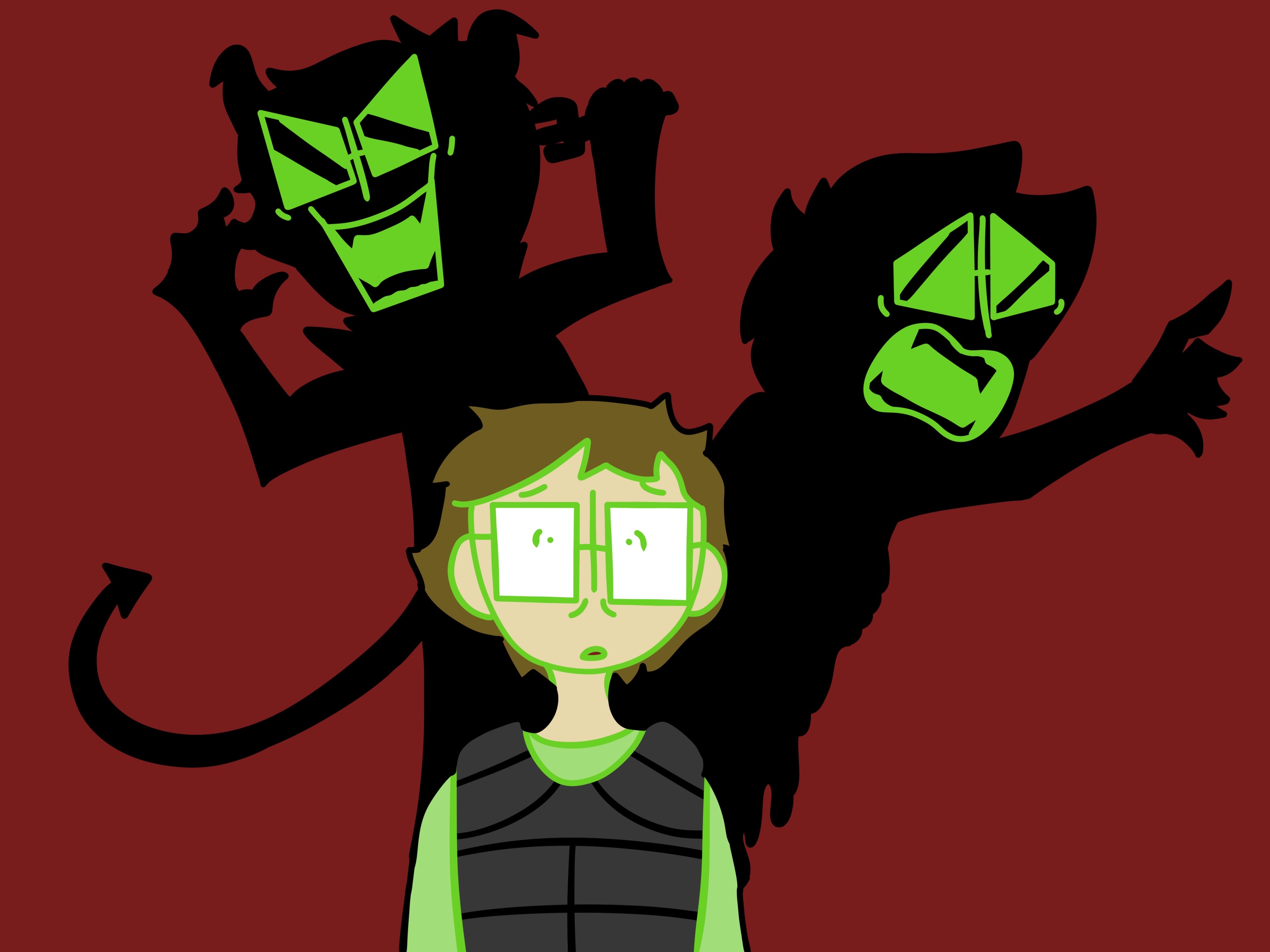 Generation Loss Riddler Generation loss Slimecicle by Invader-sans-cipher on DeviantArt