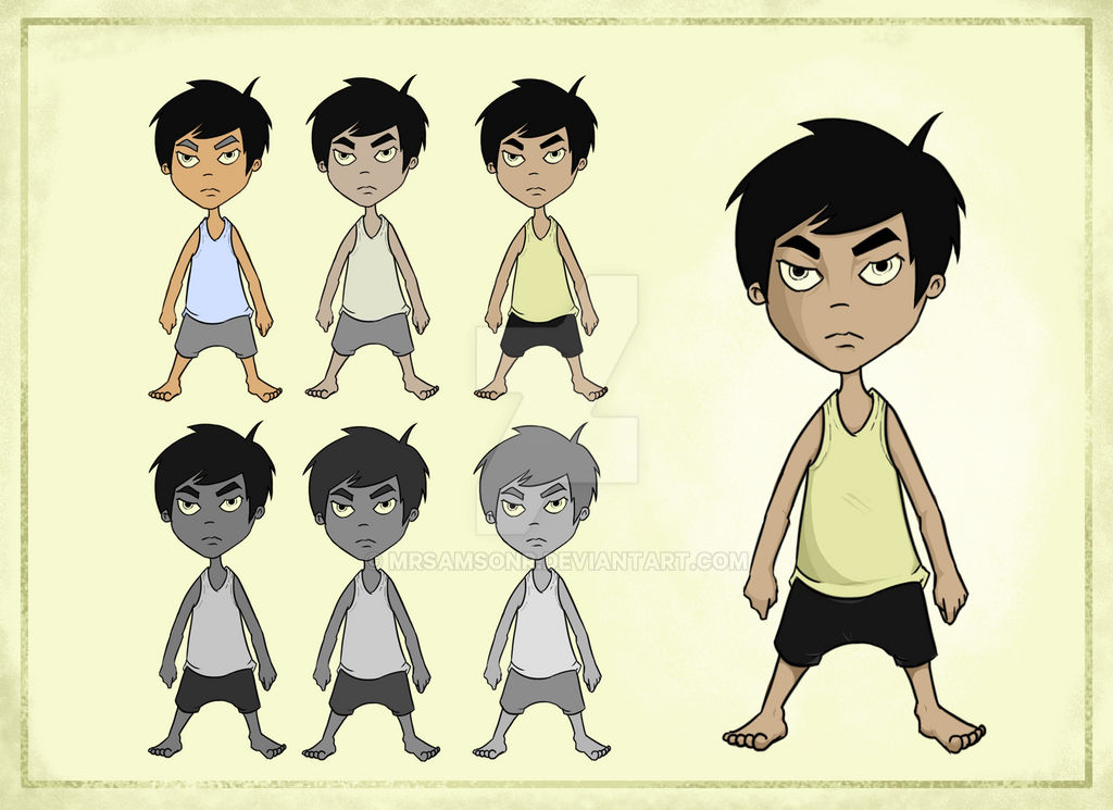 Character Design 2 by Mrsamsonr on DeviantArt