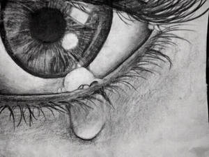 crying eye