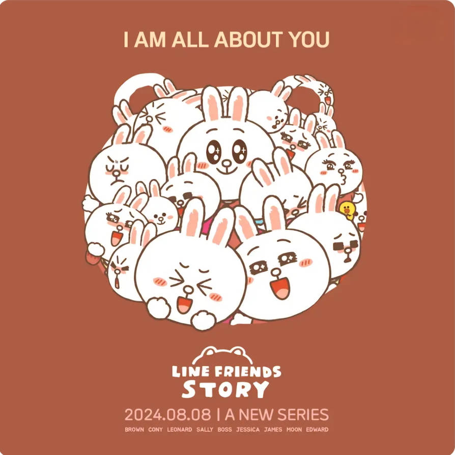 Linefriends story (Brown, English) by Thunderjoon on DeviantArt