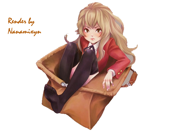 Taiga Aisaka - Toradora render by svilena98 on DeviantArt