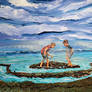 The sea speaks to me with pictures,