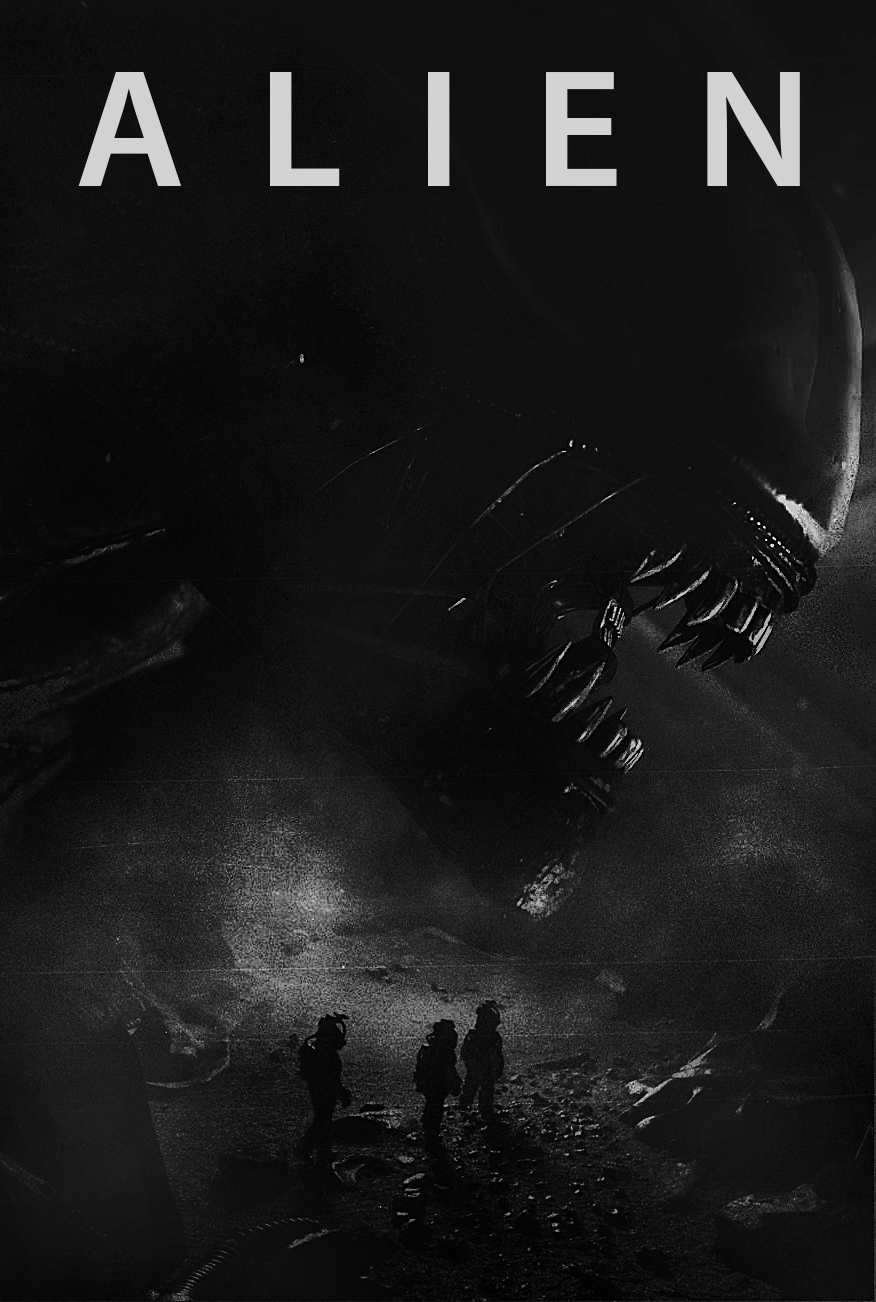 ALIEN (1979) MOVIE POSTER by Fincher7