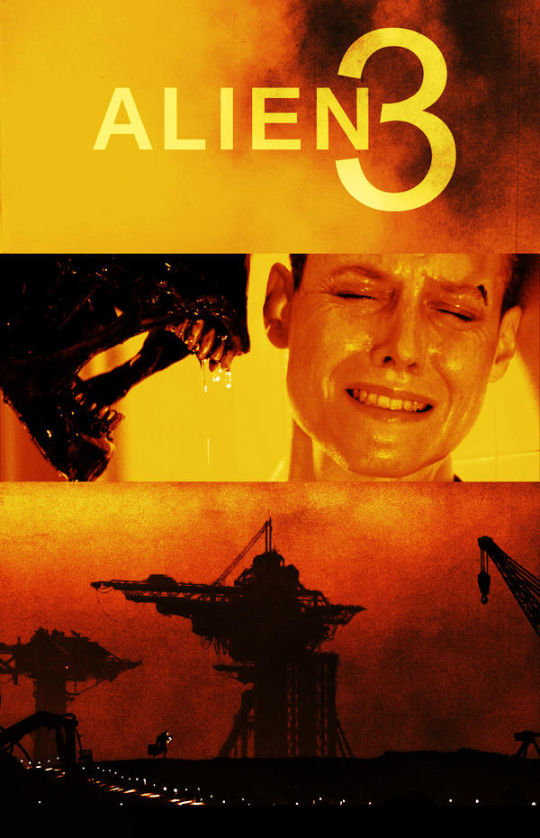 Alien 3 (1992) Movie Poster by Fincher7 on DeviantArt