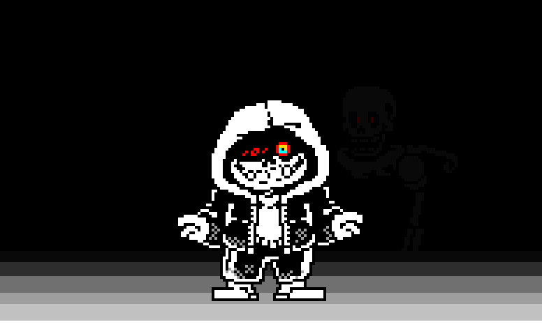 DustTale Sans sprite by me by PhantomDestroyer000 on DeviantArt