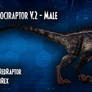 Velociraptor V.2 (Male) - Jurassic Park 3