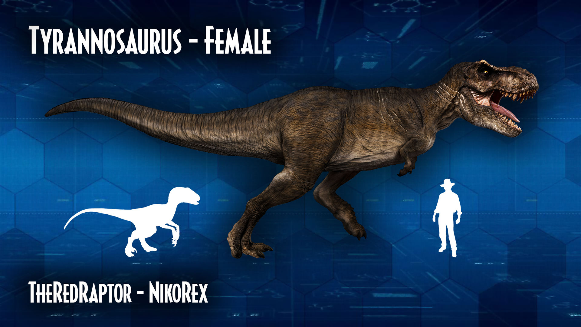 Tyrannosaurus rex (Female) - Jurassic Park by TheRedRaptor65 on DeviantArt
