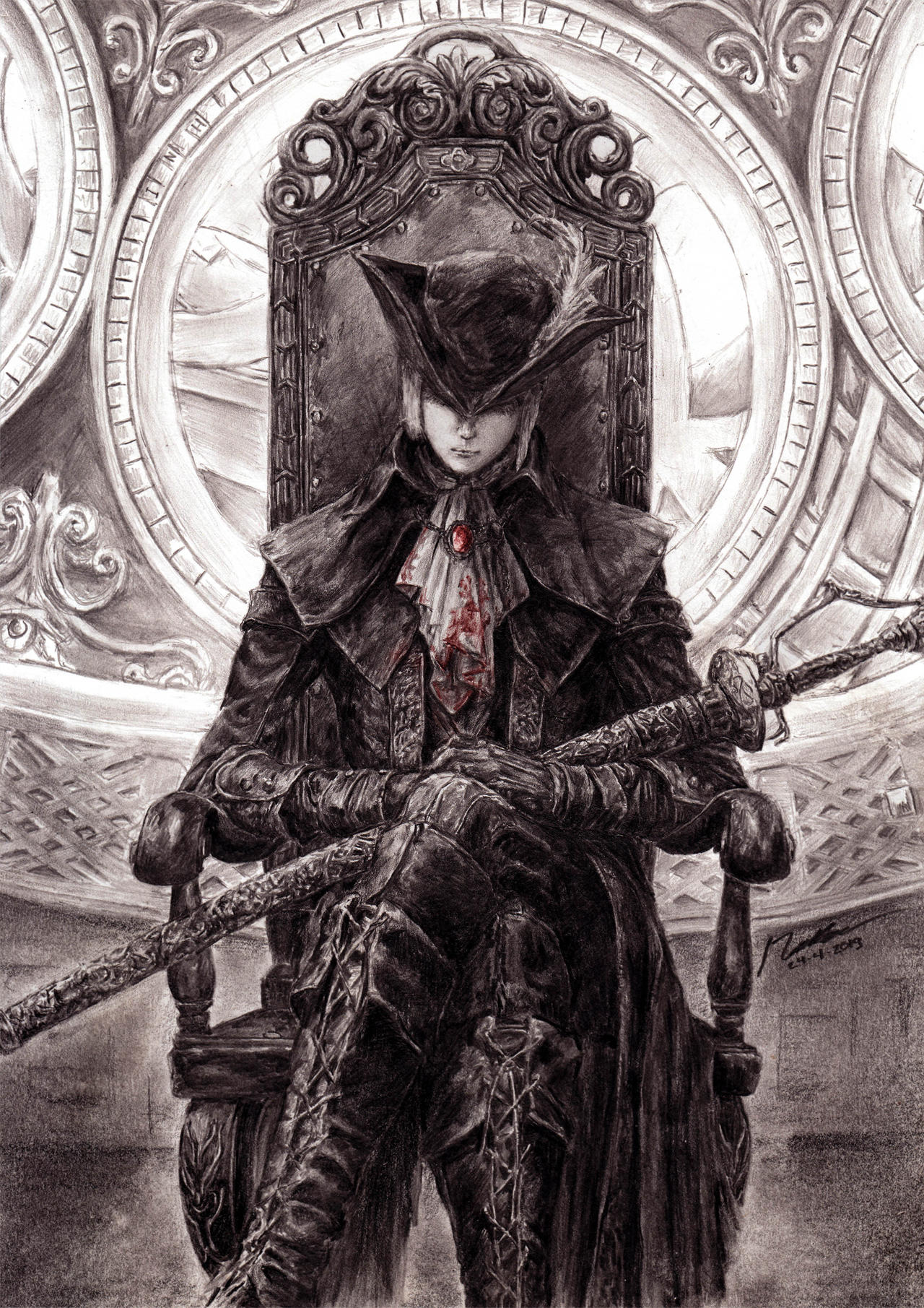 Lady Maria of the Astral Clocktower by INH99 on DeviantArt