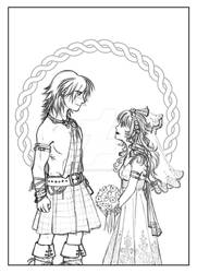The Wedding -ROUGH LINEART-