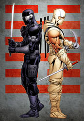 SnakeEyes and StormShadow