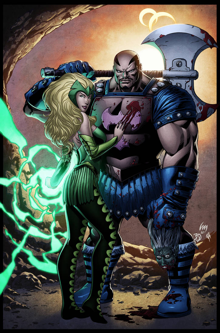 Enchantress and Executioner by spidermanfan2099