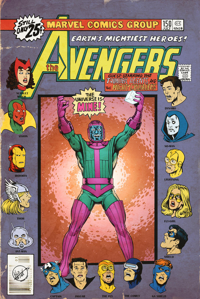 The Avengers 150 reimagined