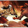 Conan vs Hellboy