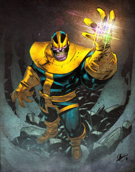 Thanos by spidermanfan2099