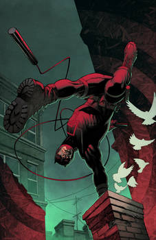 Daredevil Cover coloured