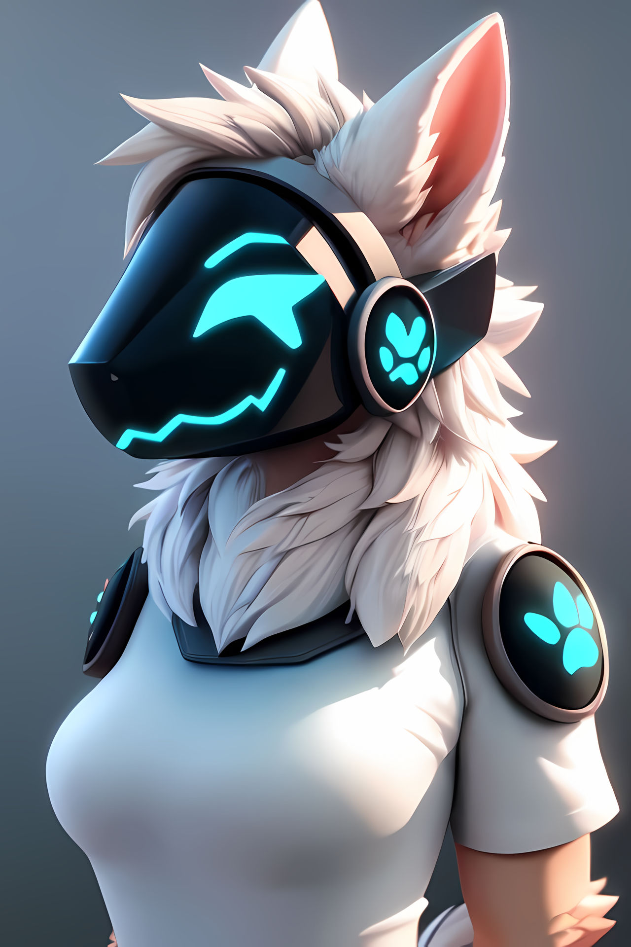 Protogen # (68) by KnipSlip on DeviantArt