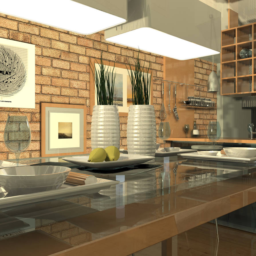 kitchen1 by rabbitcannibal on DeviantArt