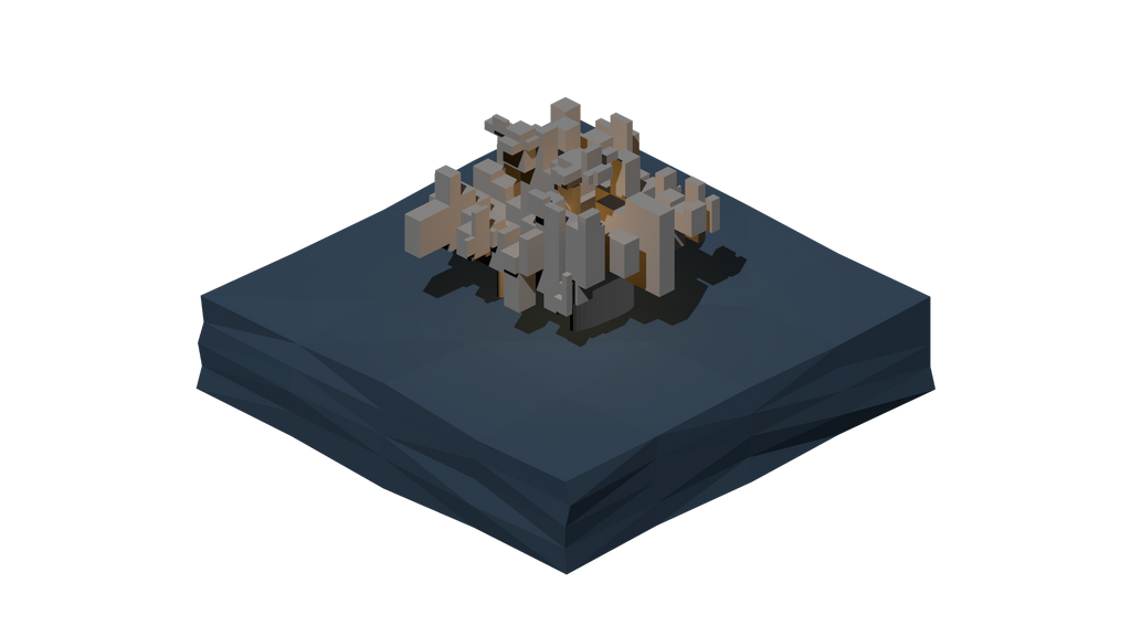 ISOmetric Platform in the ocean by Quantumbit on DeviantArt