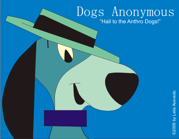 All Hail the Anthro Dogs--BLUE