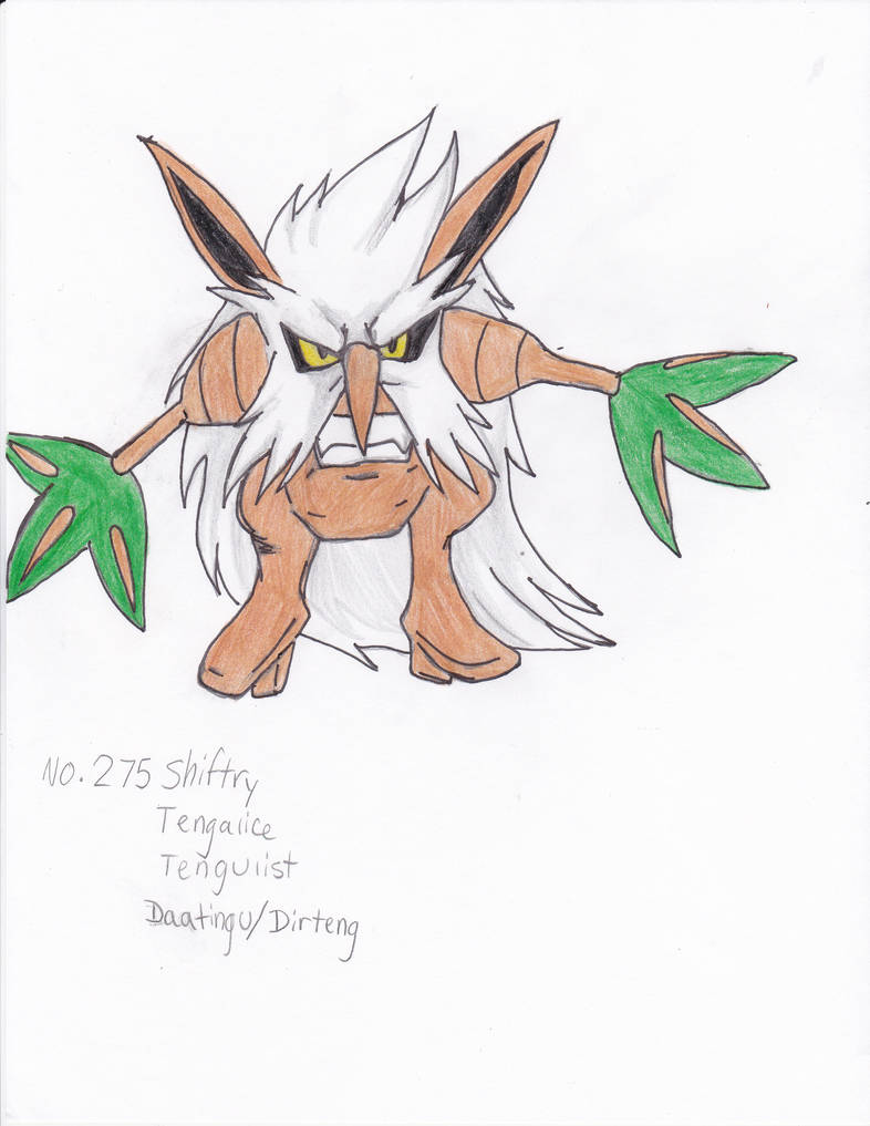 Shiftry Outline Simple Shiftry by KurtisDefender on DeviantArt