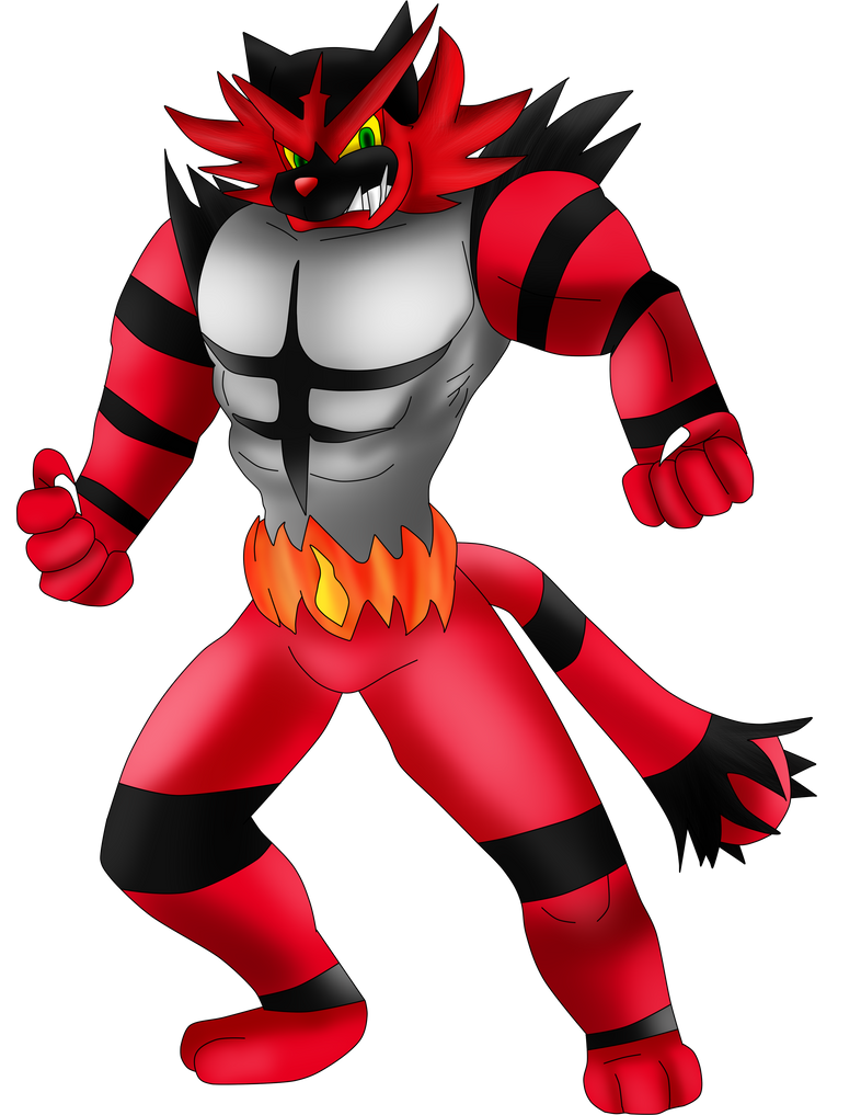 Chibi Incinaroar Incineroar by KurtisDefender on DeviantArt