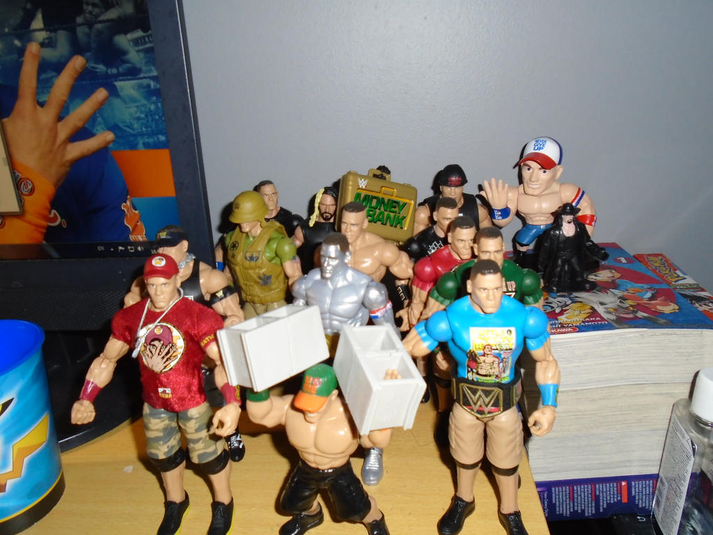 WWE figures collection