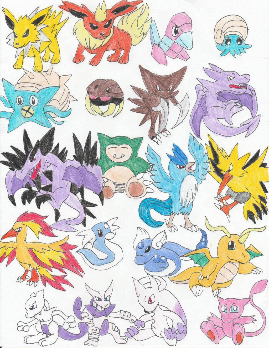 Pokemon by memory Gen 1 part9 last by KurtisDefender on DeviantArt