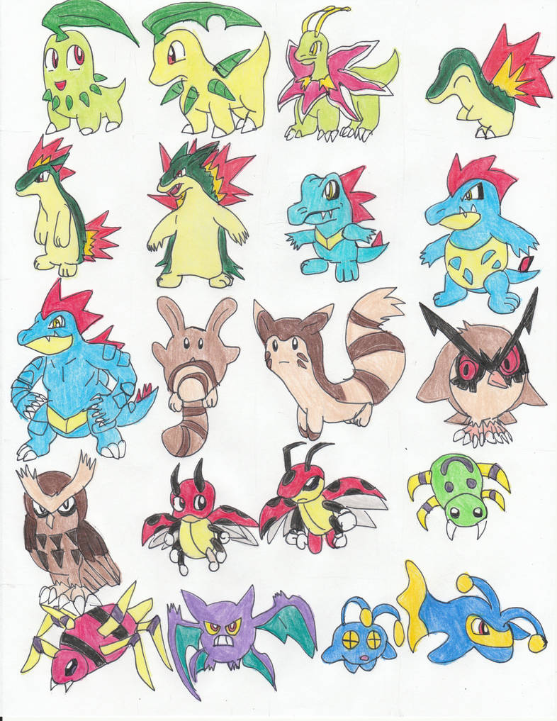 Pokemon by memory gen2 part1 by KurtisDefender on DeviantArt