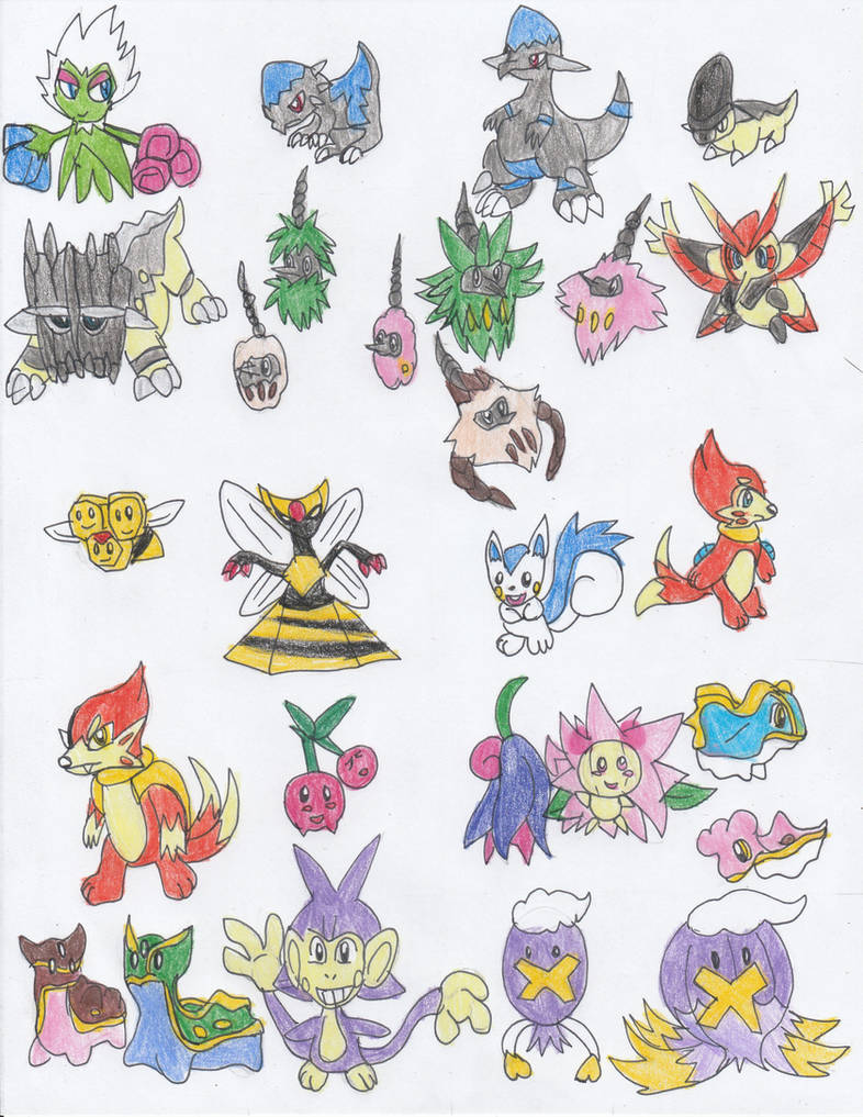 Pokemon by memory gen4 part 2 by KurtisDefender on DeviantArt