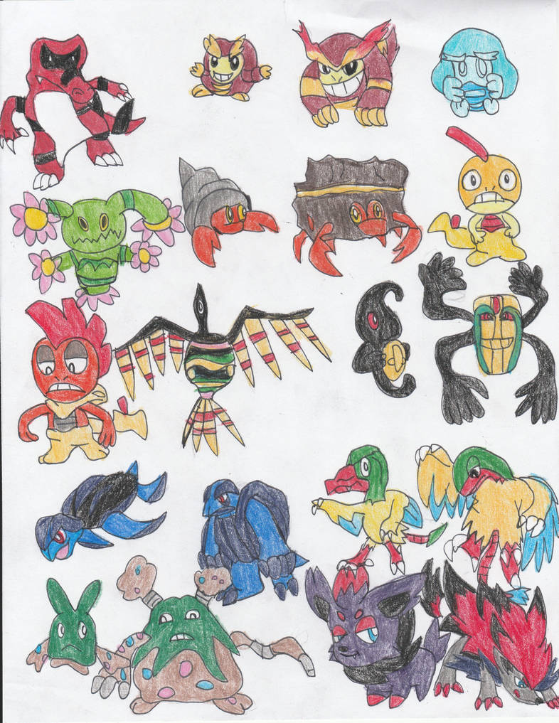 Pokemon by memory gen 5 part4 by KurtisDefender on DeviantArt