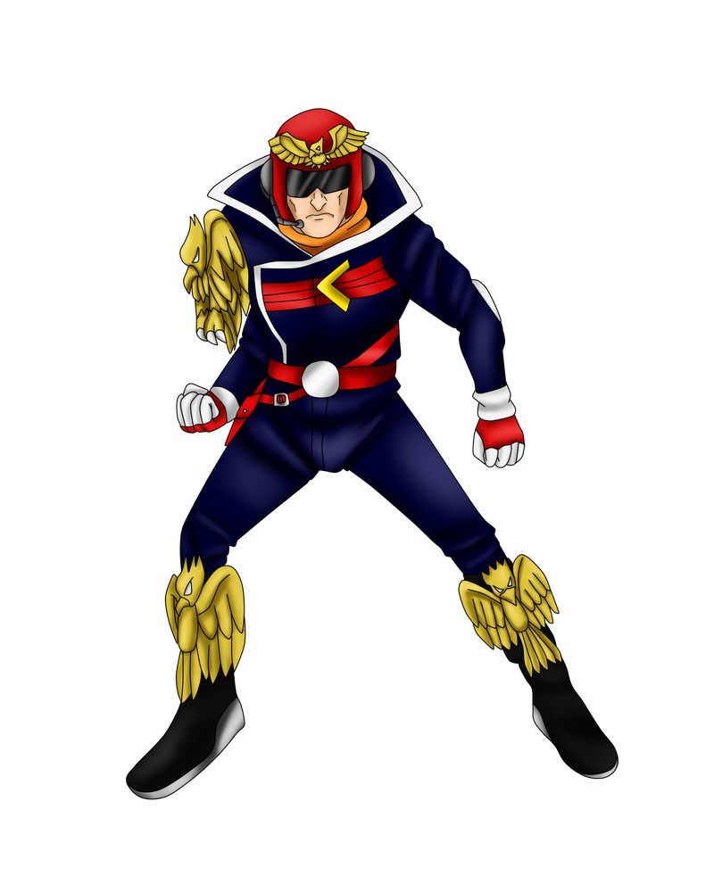 Classic captain falcon transparent by KurtisDefender on DeviantArt
