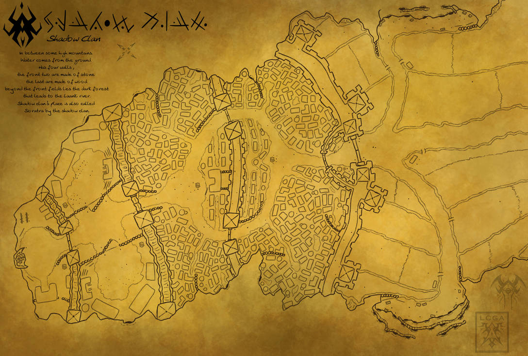 Shadow clan map | SORATRA by Lyrexios on DeviantArt