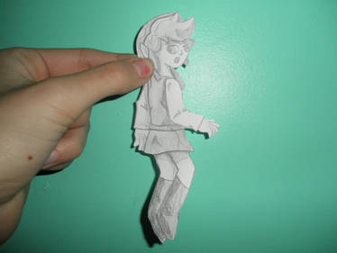 Vio Link paper cut-out