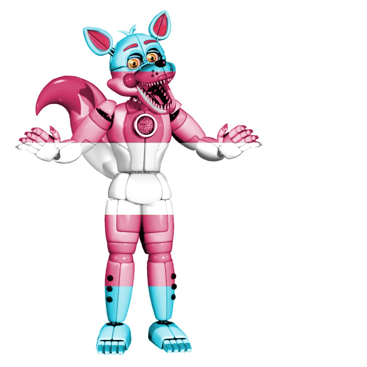 Fun Time Fox Funtime foxy redesign by lonmnr36 on DeviantArt