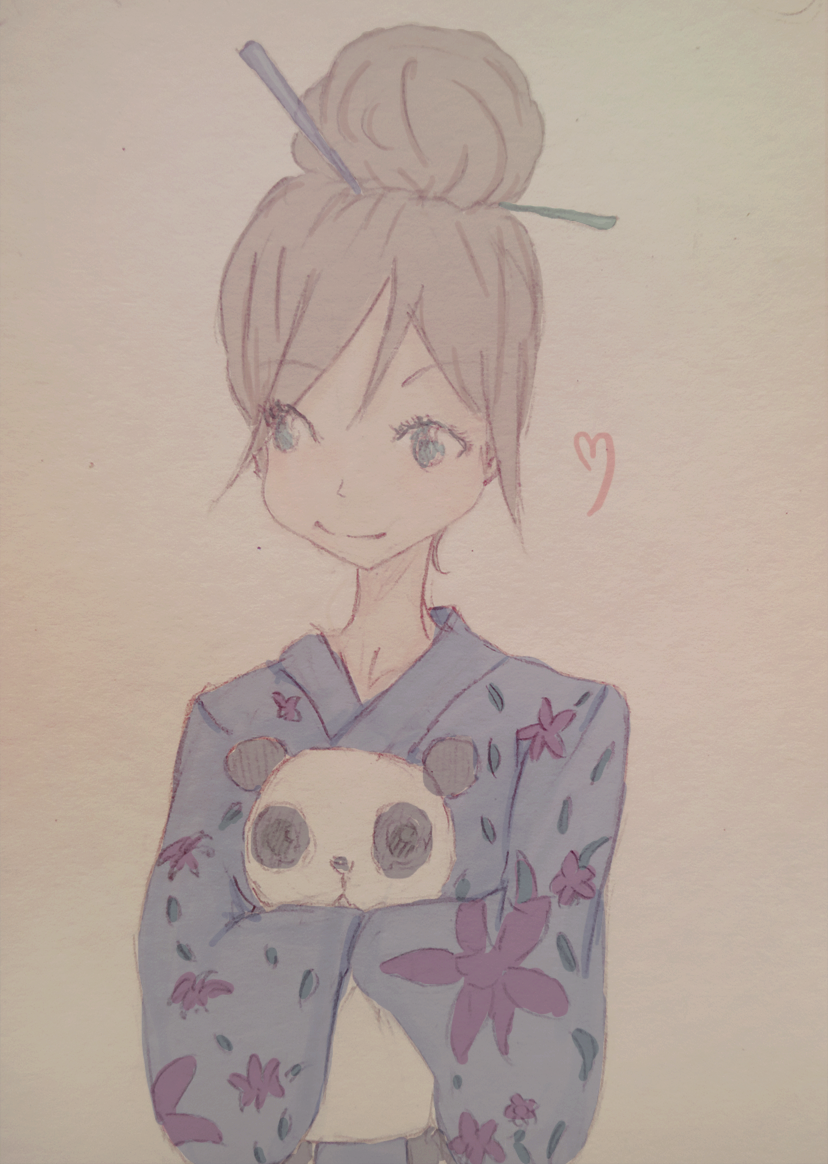 girl in yukata