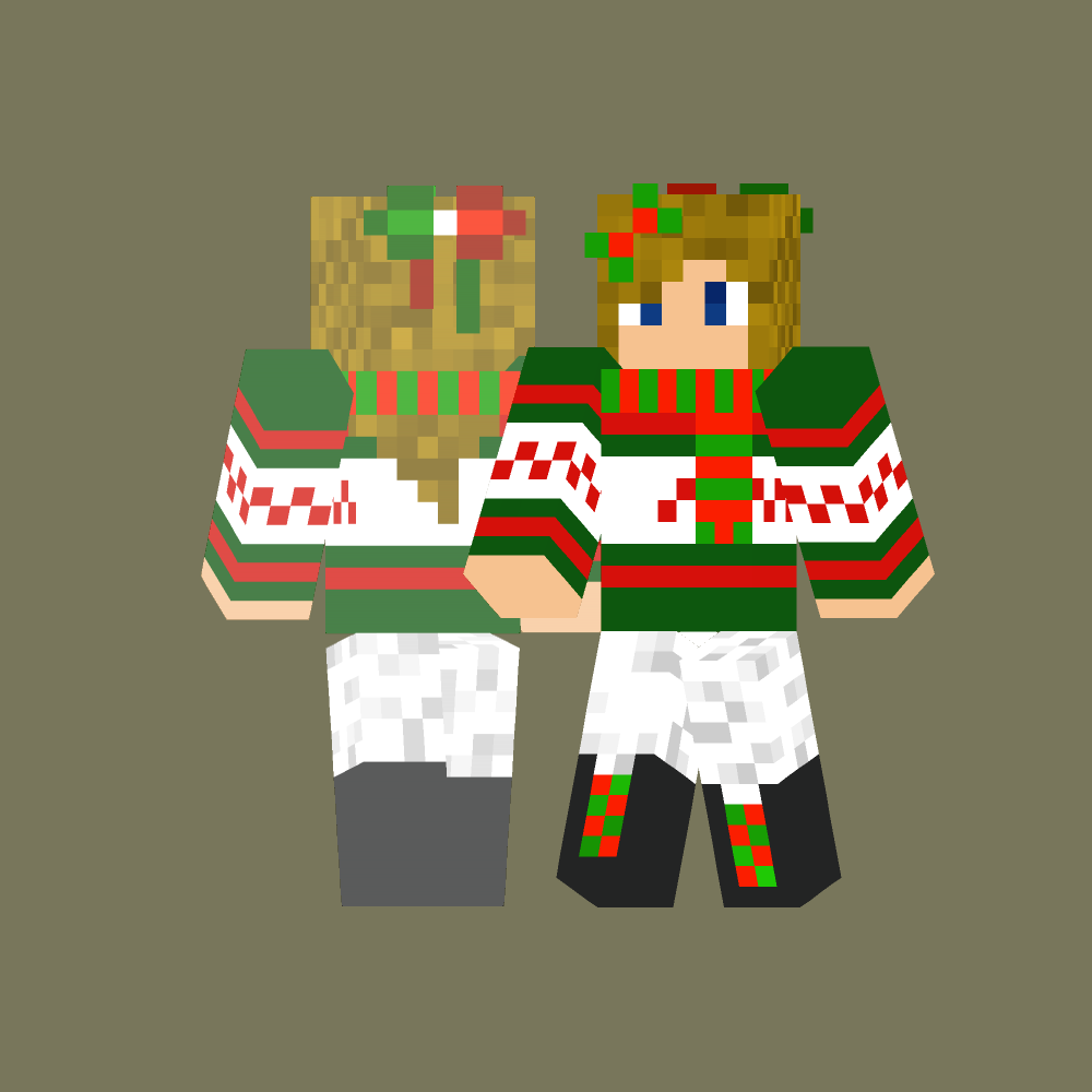 Minecraft Christmas Skin by Sokata on DeviantArt