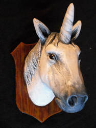 Unicorn Trophy Head