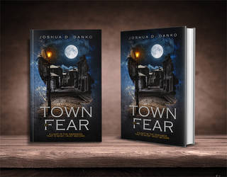 Town of Fear book cover design