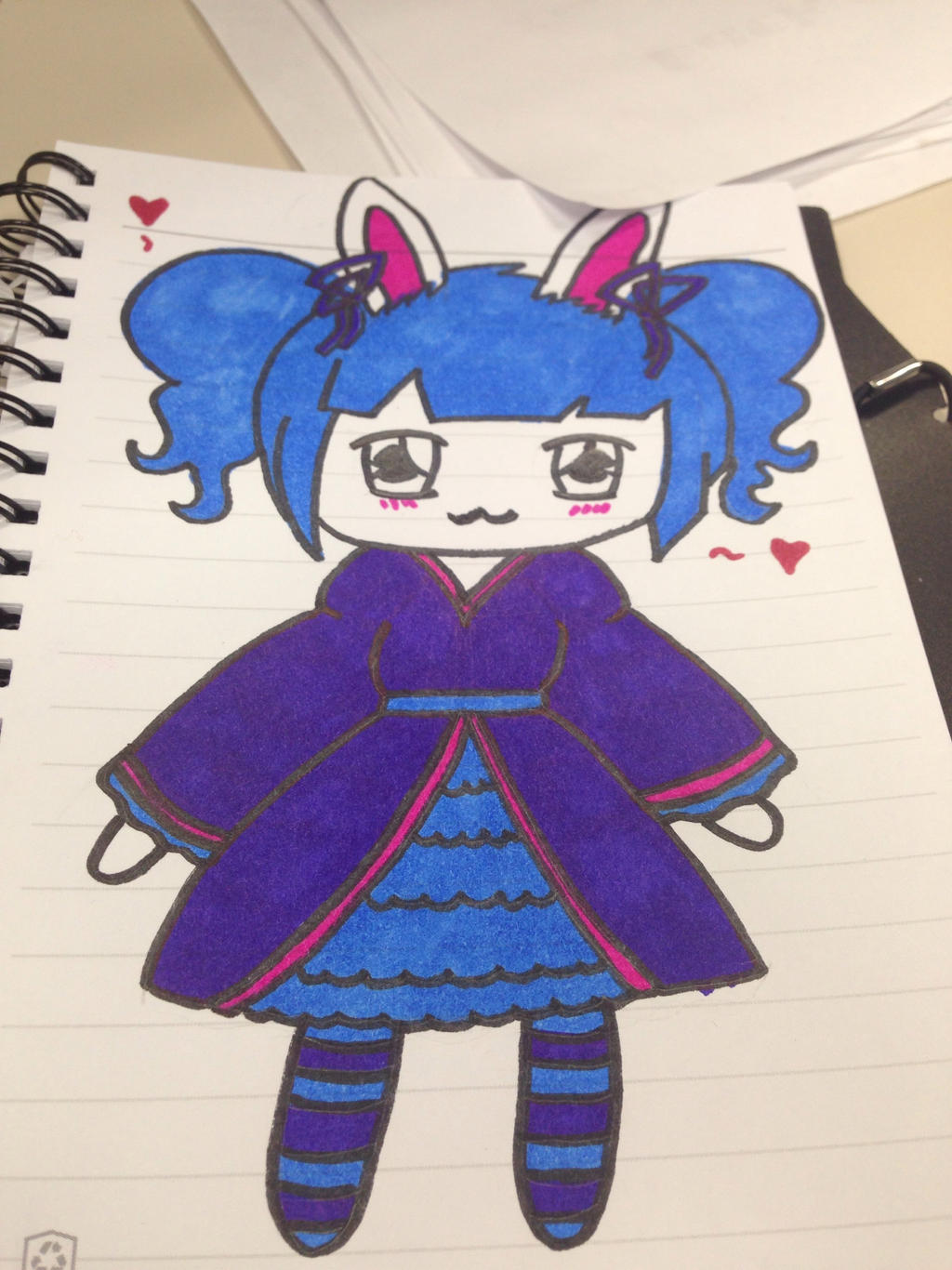 Random Chibi Random Chibi Girl by Kannas-Disguise on DeviantArt