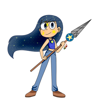 Galaxia Butterfly the first Queen of Mewni