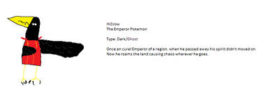 Hicrow fakemon