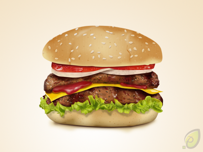 Hamburger Icon Free PSD