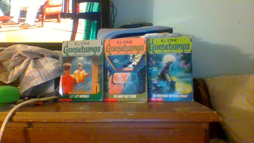 Ten More Goosebumps To My Collection 1 By Pikachu Train On Deviantart