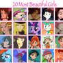 20 Most Beautiful Girls